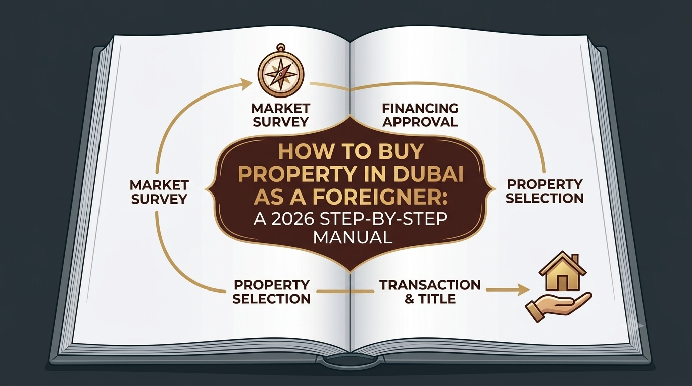 Read more about the article How to Buy Property in Dubai as a Foreigner: A 2026 Step-by-Step Manual